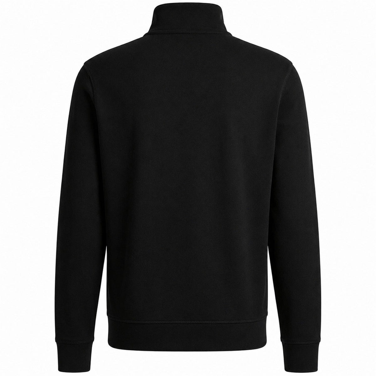 Black - Back - Boss Mens Terrycloth Sweatshirt