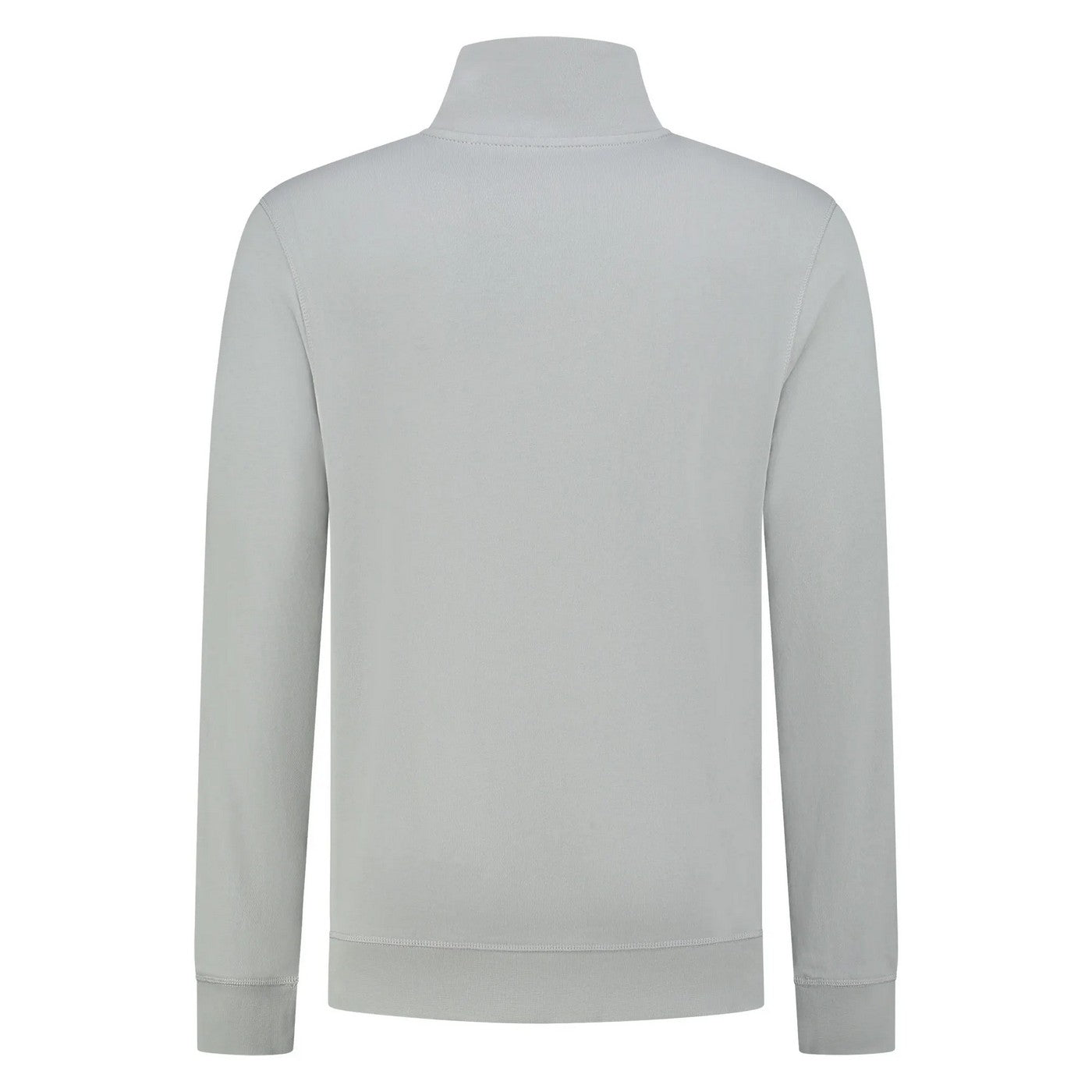 Light Grey-Pastel Grey - Back - Boss Mens Terrycloth Sweatshirt
