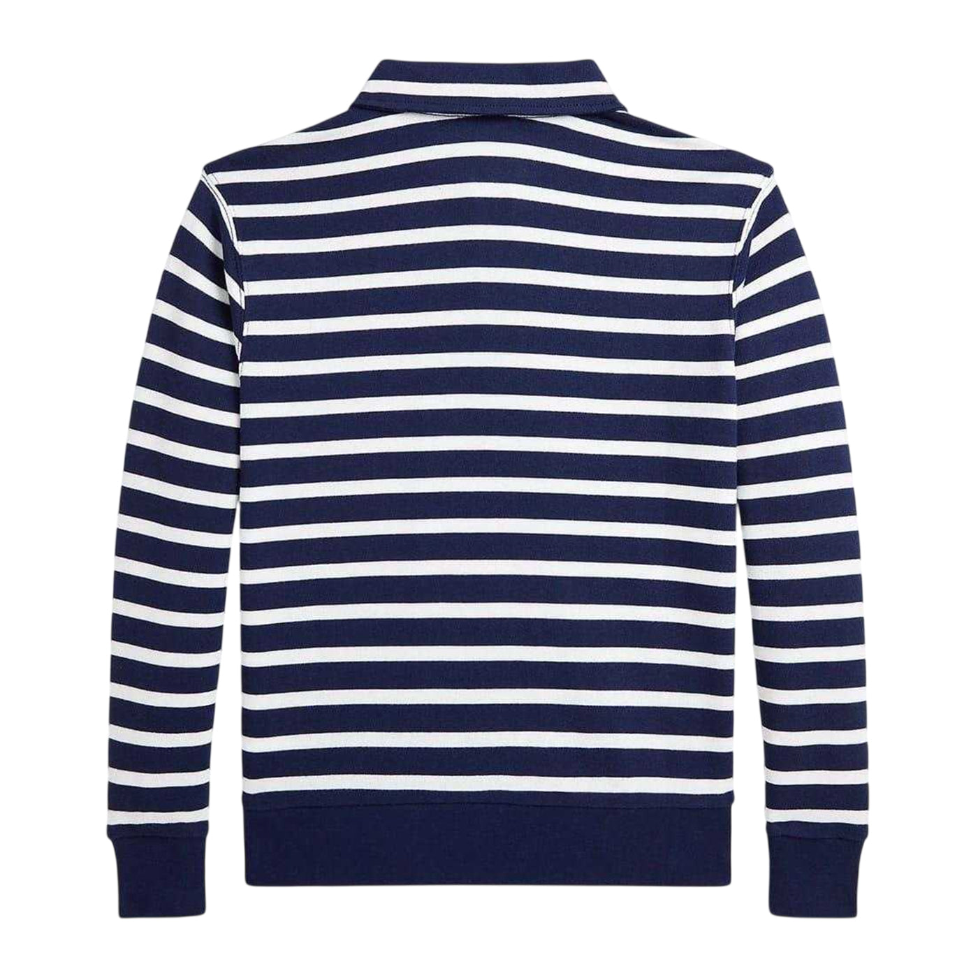 Navy - Back - Ralph Lauren Boys Striped Sweatshirt