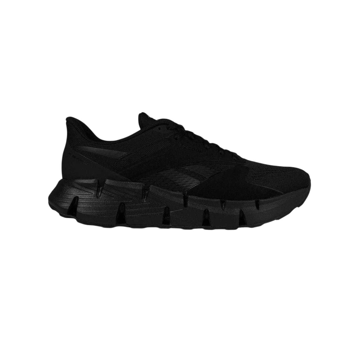 Black - Front - Reebok Mens Zig Dynamica Low Cut Trainers