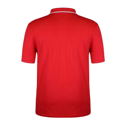 Red - Back - Fifa Mens Wales Polo Shirt