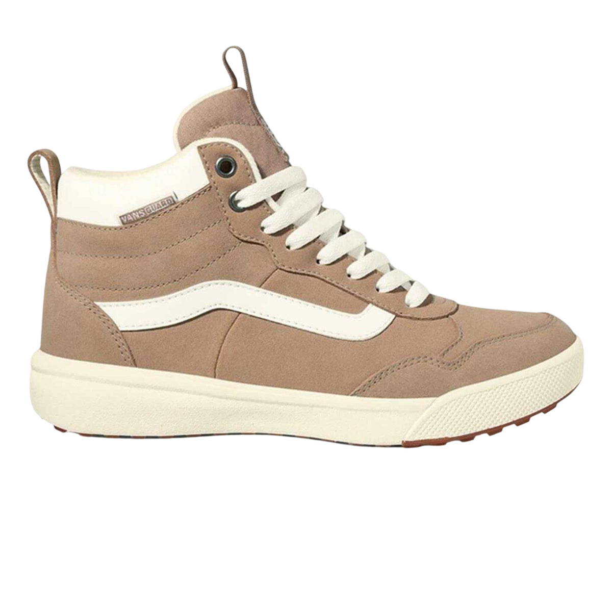 Brown - Front - Vans Womens-Ladies Range Exp Suede High Top Trainers