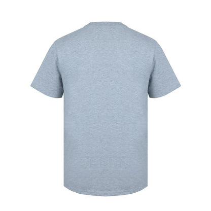 Grey Marl - Back - SoulCal Mens Back Print T-Shirt