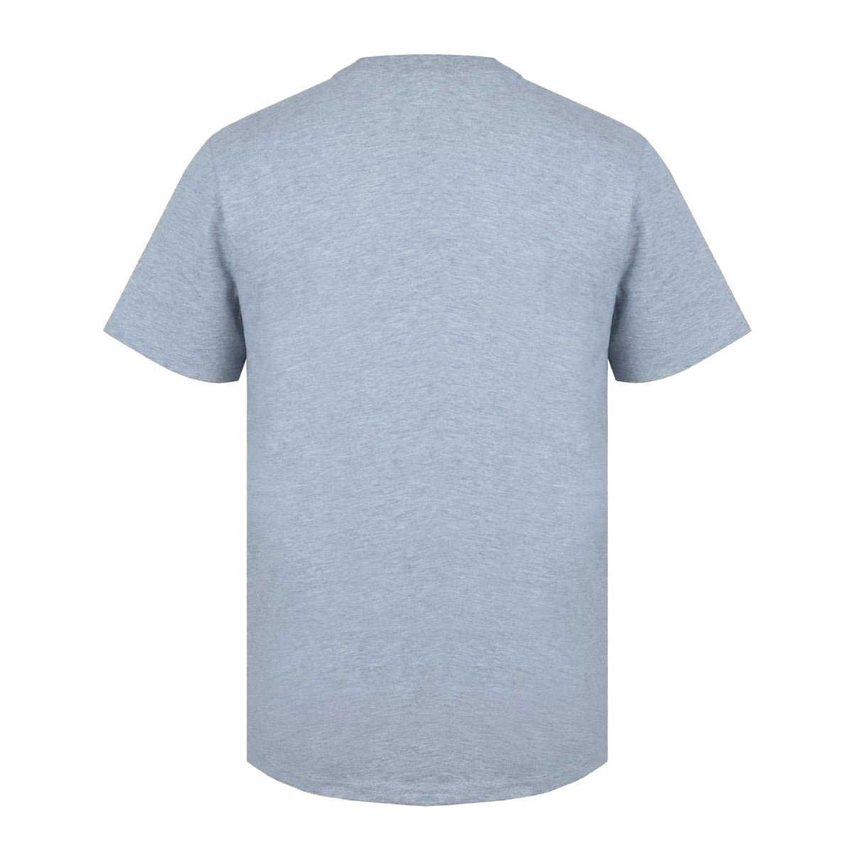 Light Grey Marl - Back - SoulCal Mens Back Print T-Shirt
