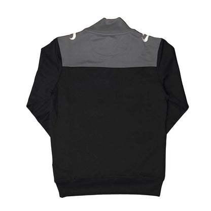 Black-Charcoal - Back - Sondico Childrens-Kids Colour Block Sweatshirt