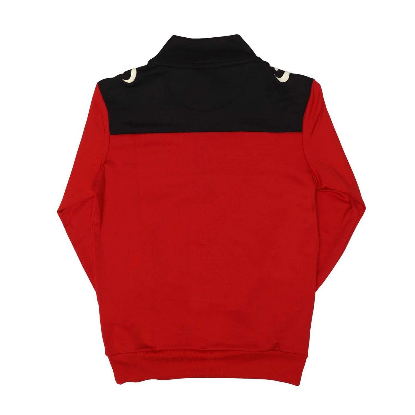 Red-Black - Back - Sondico Childrens-Kids Colour Block Sweatshirt