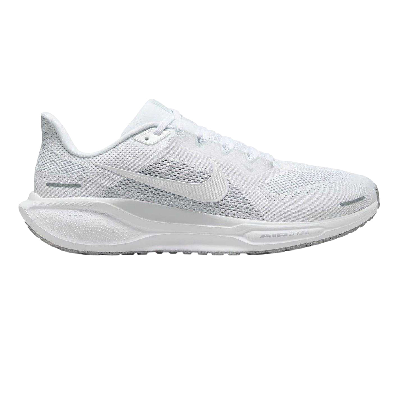 White - Front - Nike Mens Air Zoom Pegasus 41 Road Pegasus Trainers