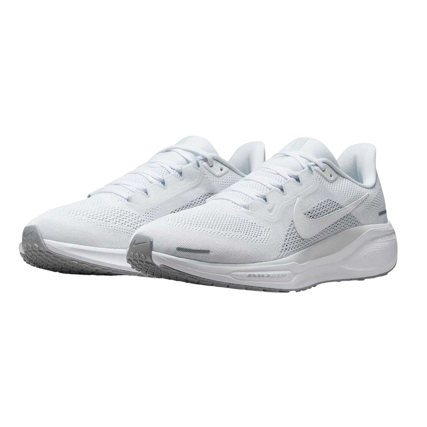 White - Pack Shot - Nike Mens Air Zoom Pegasus 41 Road Pegasus Trainers