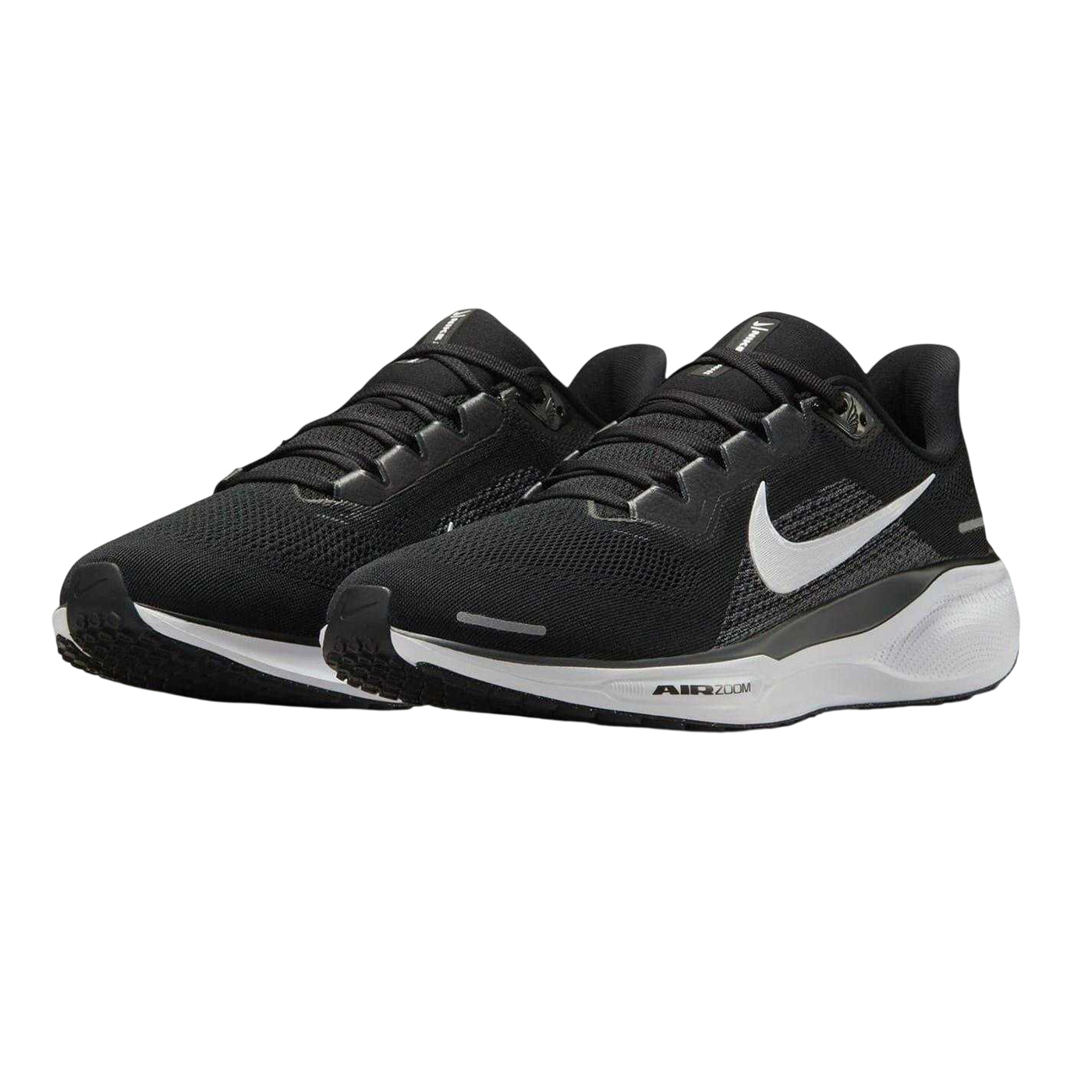 Black-White - Pack Shot - Nike Mens Air Zoom Pegasus 41 Road Pegasus Trainers