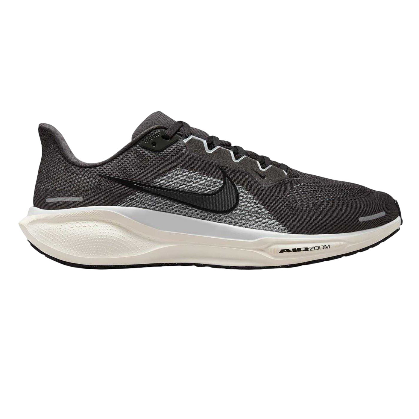 Ash-Black - Front - Nike Mens Air Zoom Pegasus 41 Road Pegasus Trainers