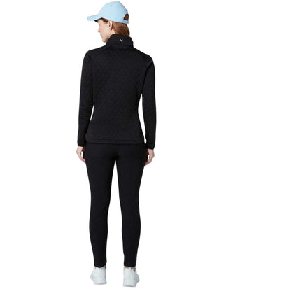 Caviar - Back - Callaway Womens-Ladies Funnel Neck Raglan Golf Sweatshirt