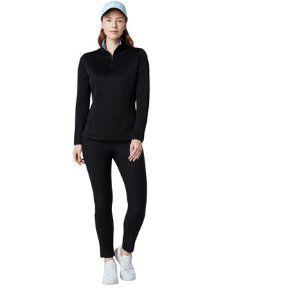Caviar - Side - Callaway Womens-Ladies Funnel Neck Raglan Golf Sweatshirt