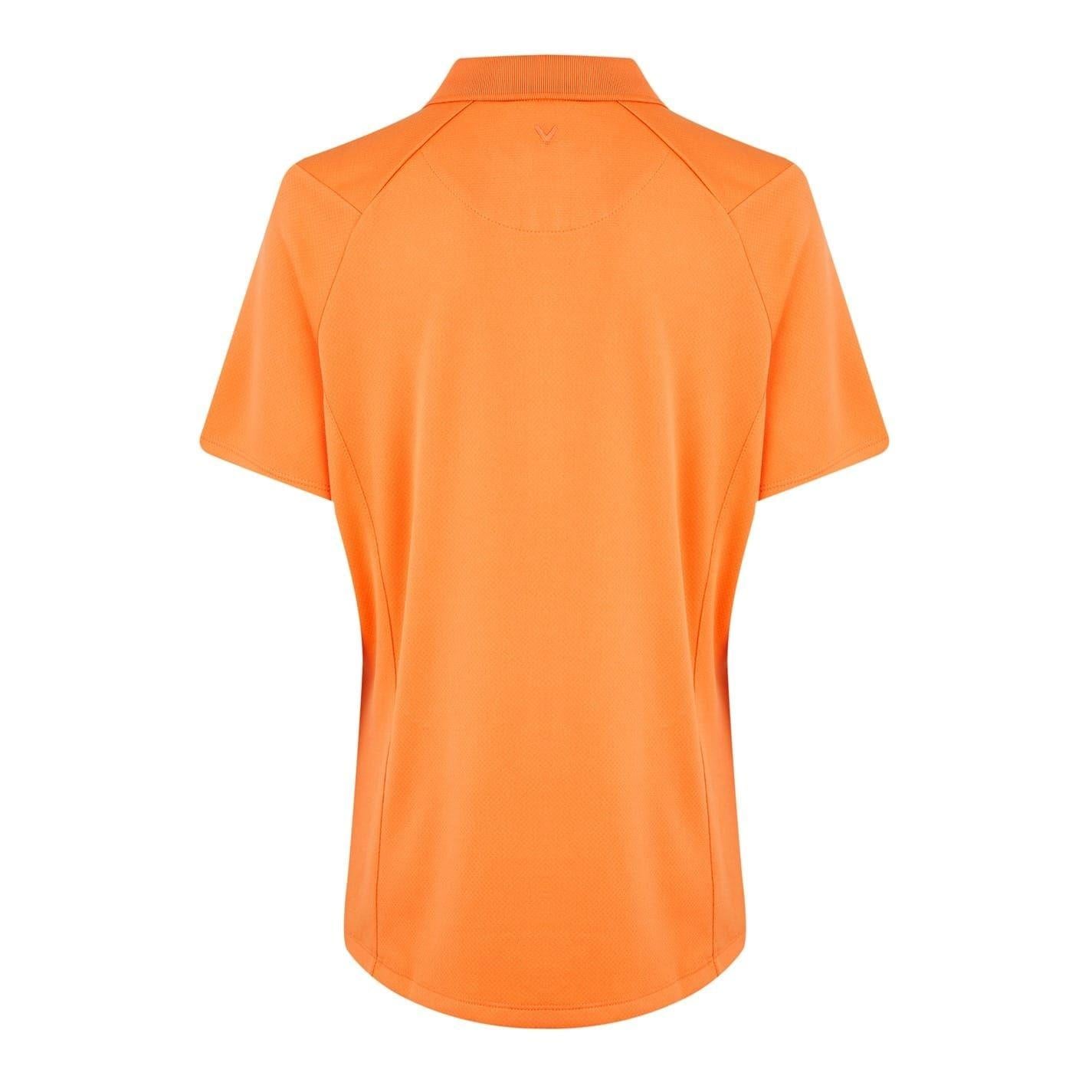 Nectarine - Back - Callaway Womens-Ladies Swing Tech Regular Short-Sleeved Polo Shirt