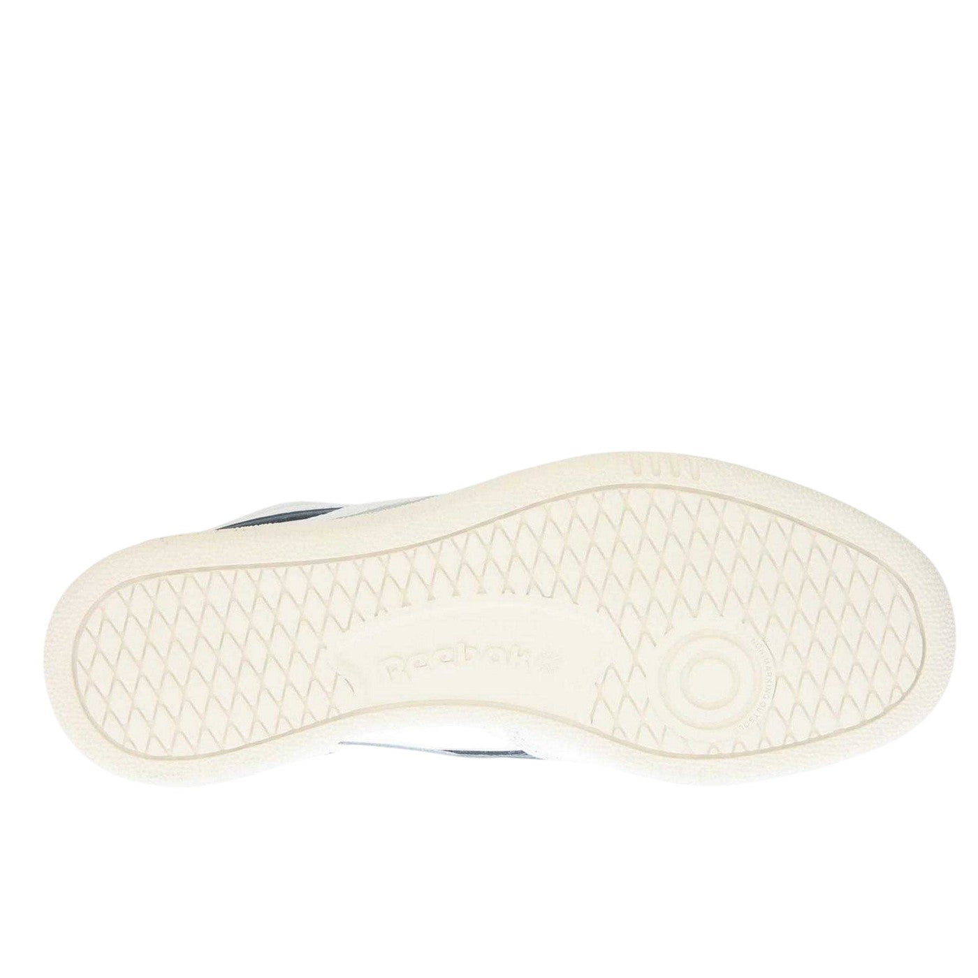 White-Navy - Side - Reebok Mens Club C Revenge Flat Trainers