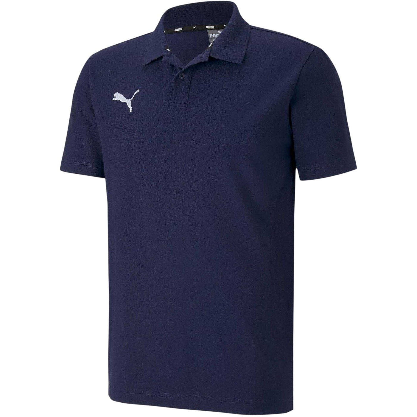 Peacoat - Front - Puma Mens Team Goal Polo Shirt