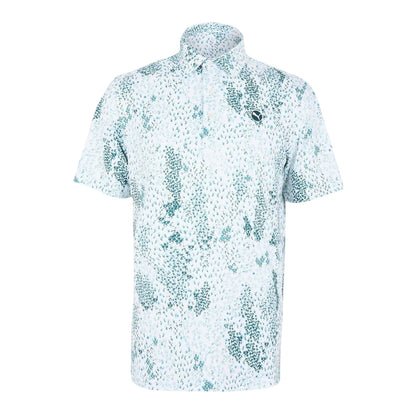 White - Front - Puma Mens Performance Short-Sleeved Polo Shirt