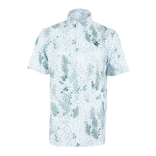 White - Front - Puma Mens Performance Short-Sleeved Polo Shirt