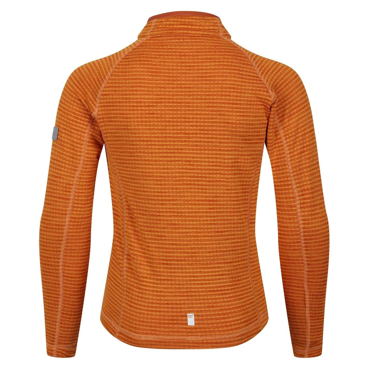 Orange Pepper - Back - Regatta Childrens-Kids Stripe Regular Raglan Sweatshirt