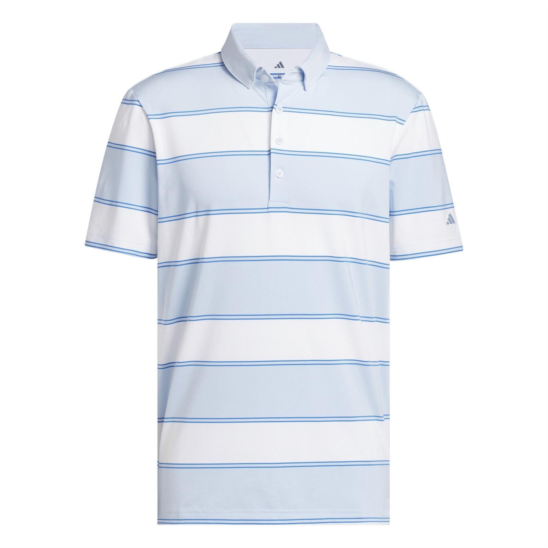 White - Front - Adidas Mens Performance Polo Shirt