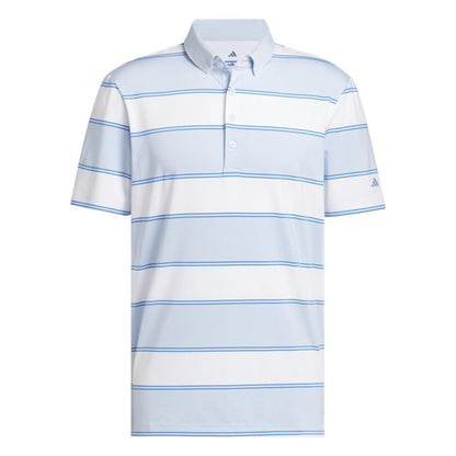 White - Front - Adidas Mens Performance Polo Shirt