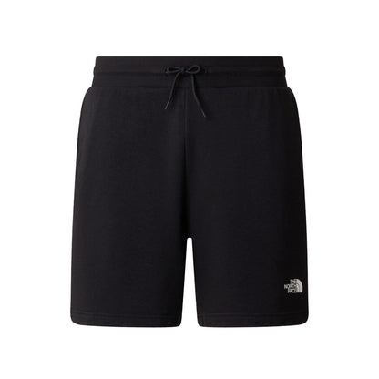 Black - Front - The North Face Mens Simple Dome Fleece Shorts