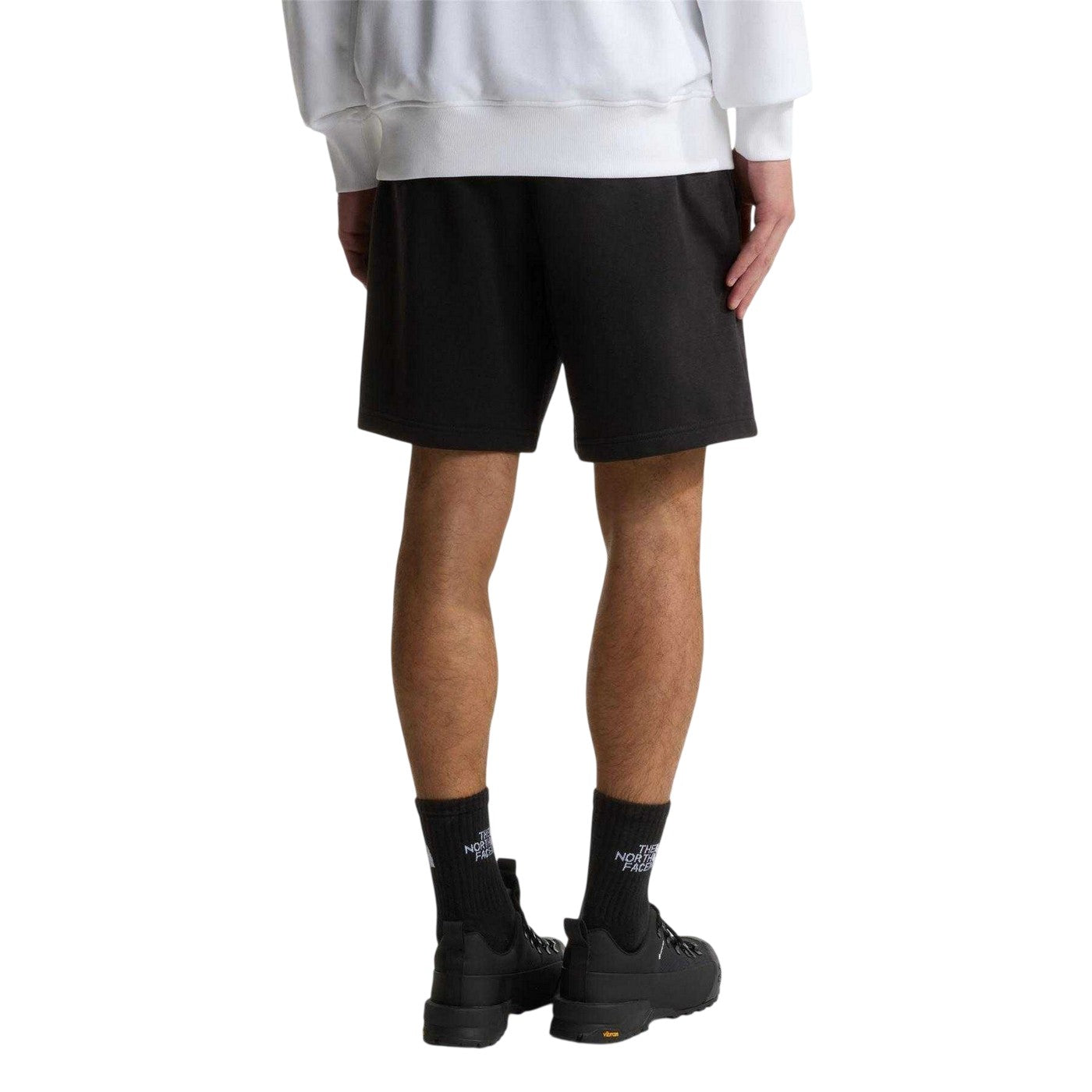 Black - Lifestyle - The North Face Mens Simple Dome Fleece Shorts