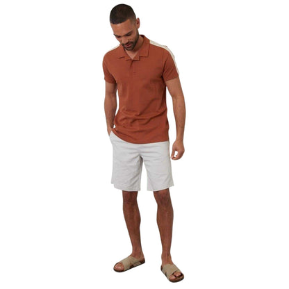Rust - Lifestyle - Threadbare Mens Kirkby Polo Shirt