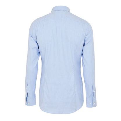 Light Blue - Back - Boss Mens Shirt