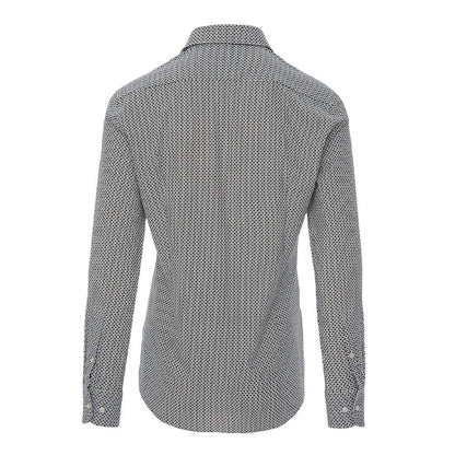 Grey - Back - Boss Mens Shirt