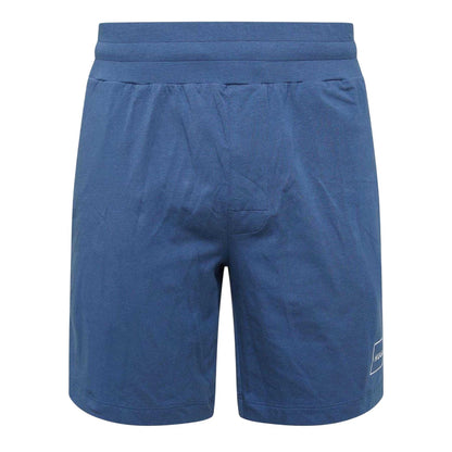 Blue - Front - Hugo Mens Laze Relaxed Fit Pyjama Shorts