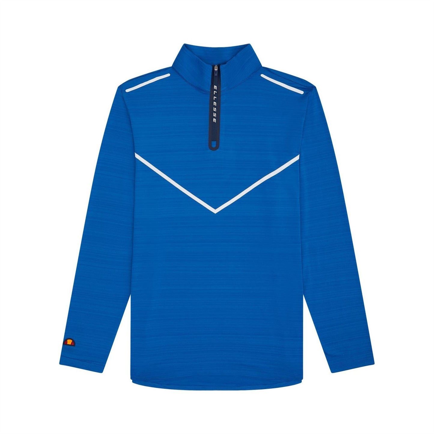 Blue - Front - Ellesse Mens High Collar Sweatshirt
