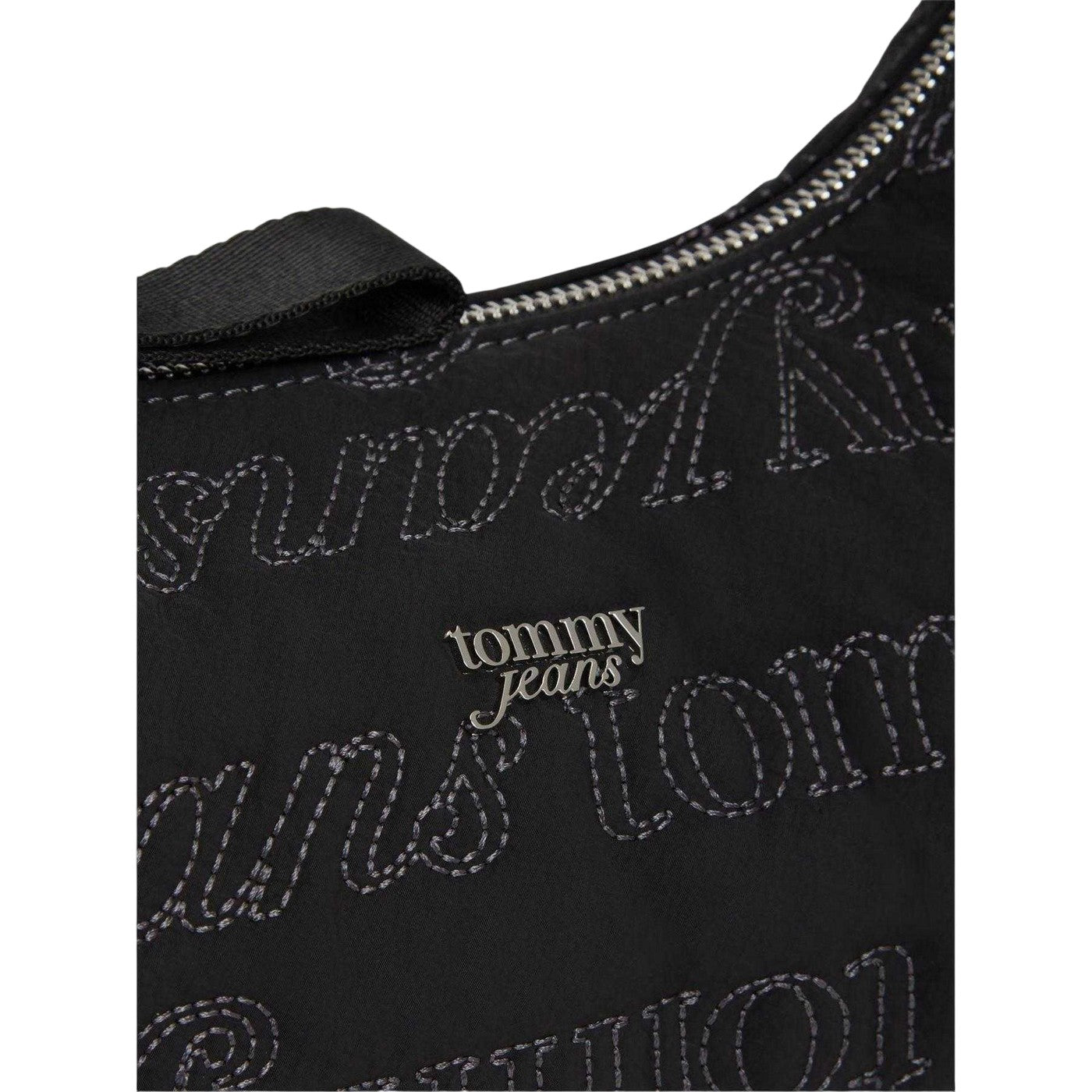 Black - Lifestyle - Tommy Jeans Womens-Ladies Icon Shoulder Bag