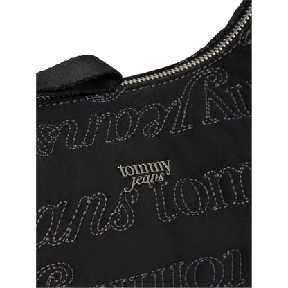 Black - Lifestyle - Tommy Jeans Womens-Ladies Icon Shoulder Bag