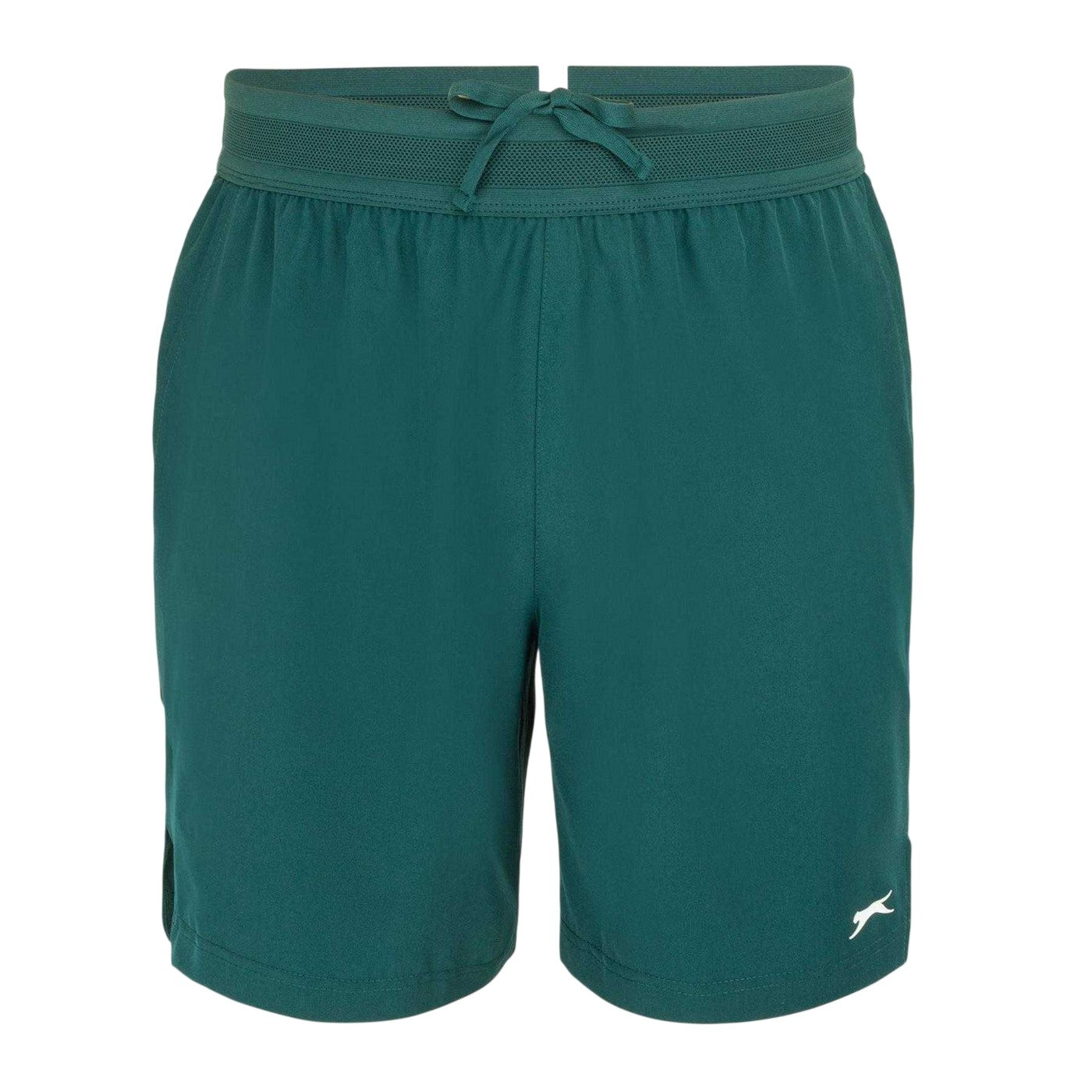 Forest Green - Front - Slazenger Mens Tech Contrast Tennis Shorts