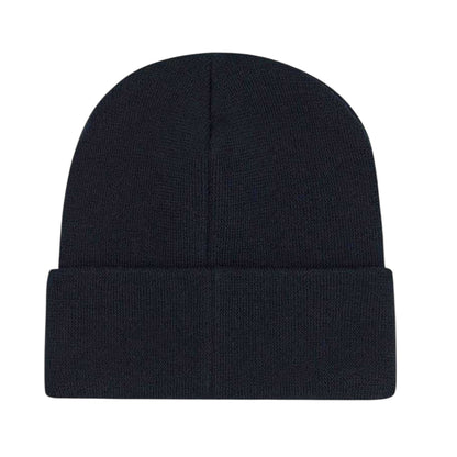 Navy - Back - Armani Exchange Mens Lettering Beanie