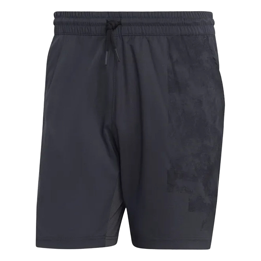 Charcoal - Front - Adidas Mens Paris Ergo Tennis Shorts
