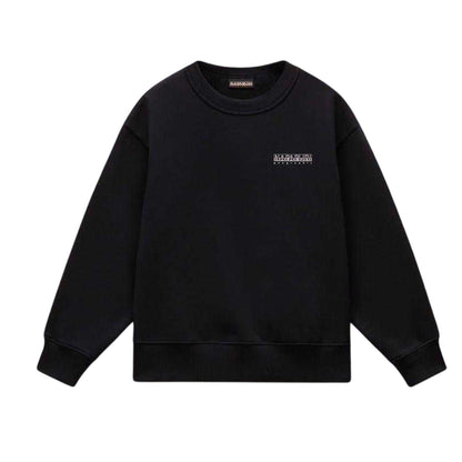Black Beauty - Front - Napapijri Childrens-Kids Back Print Regular Sweatshirt