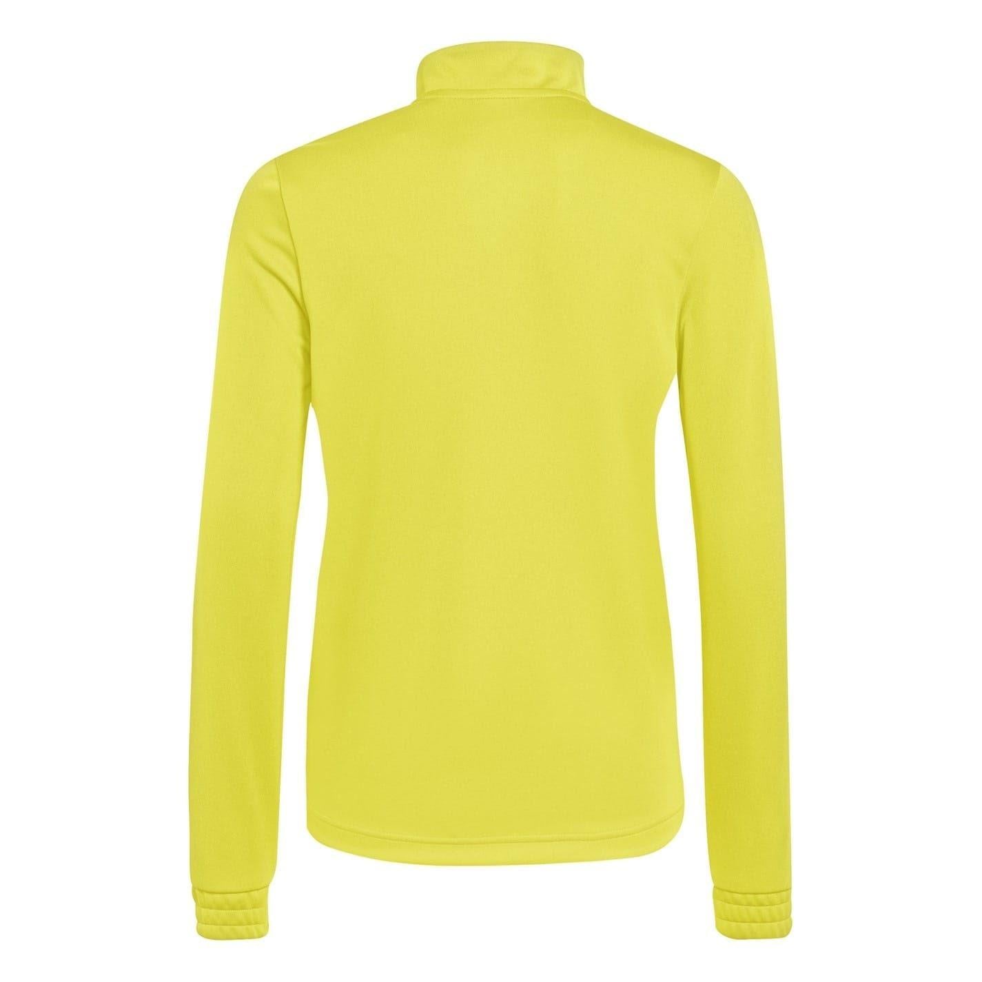 Yellow-Black - Back - Adidas Womens-Ladies Training Sweatshirt