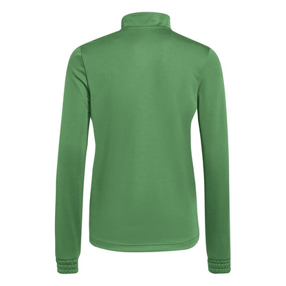 Green-White - Back - Adidas Womens-Ladies Training Sweatshirt