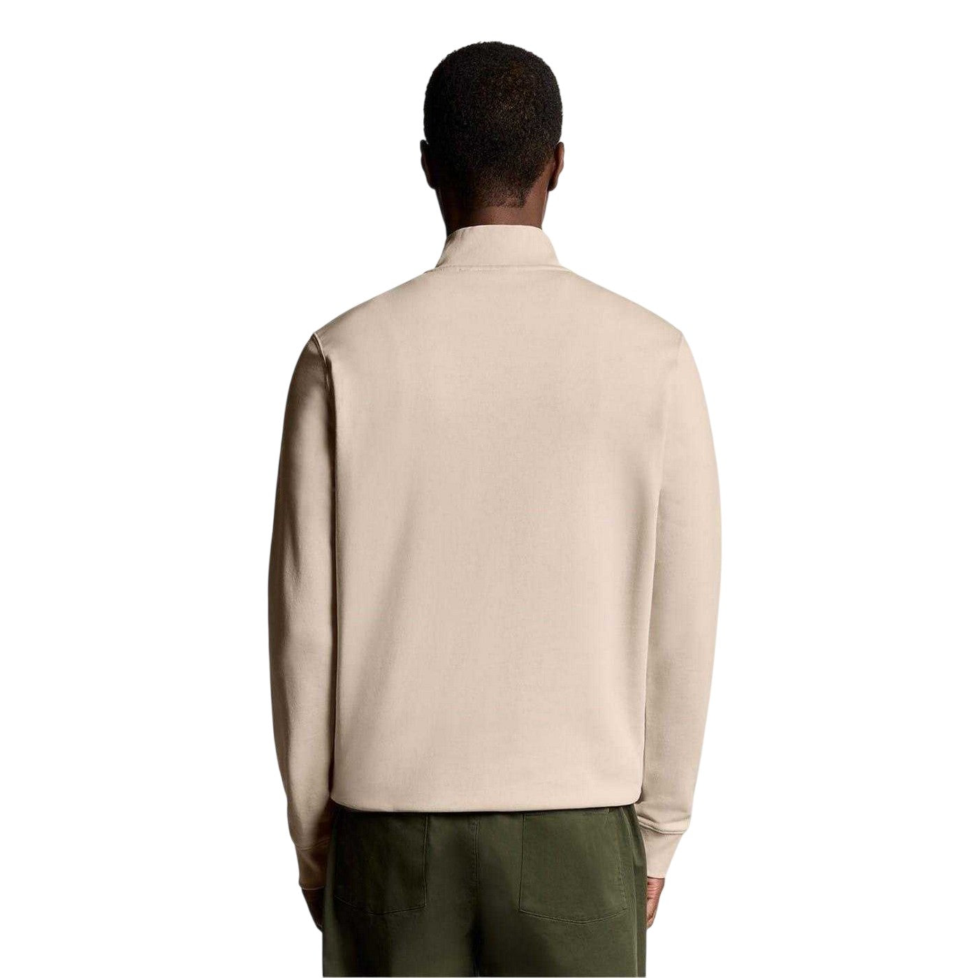 Pink Tint - Back - Lyle & Scott Unisex Adult Embroidered Logo Knitted Sweatshirt