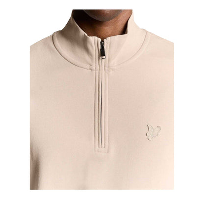 Pink Tint - Side - Lyle & Scott Unisex Adult Embroidered Logo Knitted Sweatshirt