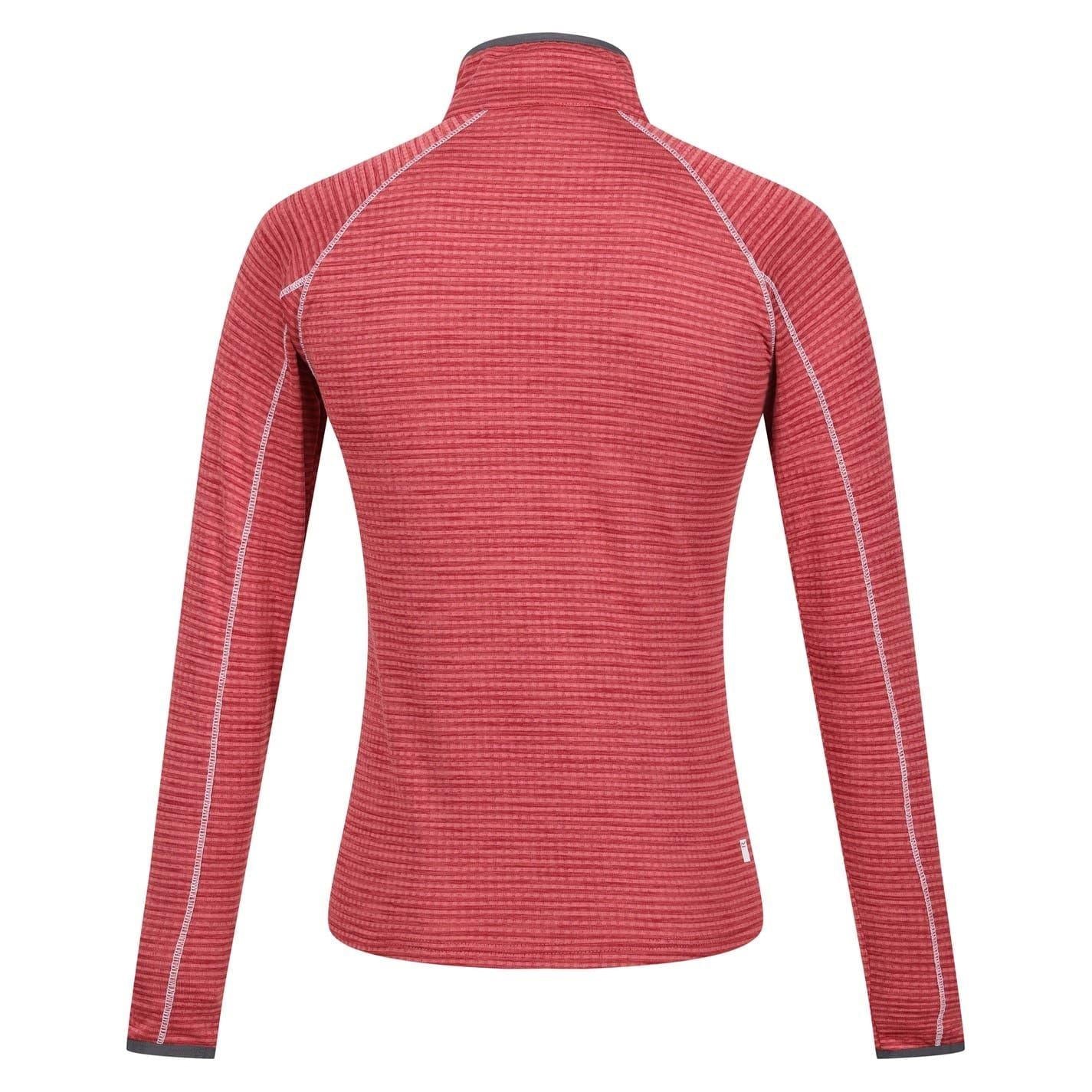 Mineral Red - Back - Regatta Womens-Ladies Yonder Raglan Long-Sleeved Sweatshirt