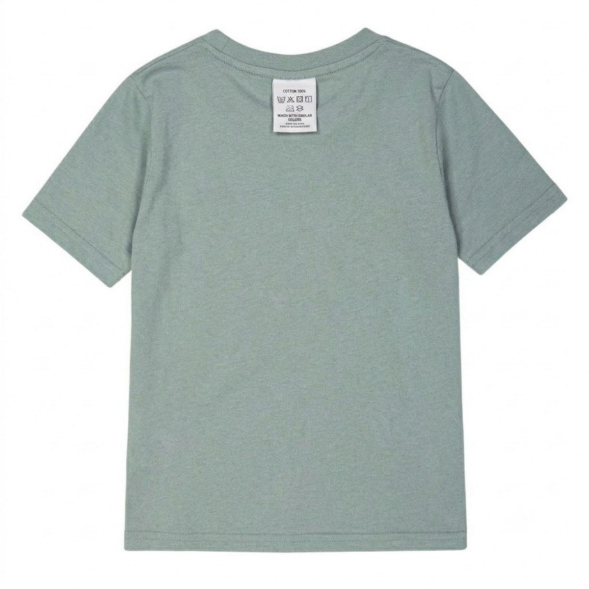 Moss - Back - Hype Childrens-Kids Script Crew Neck Regular T-Shirt