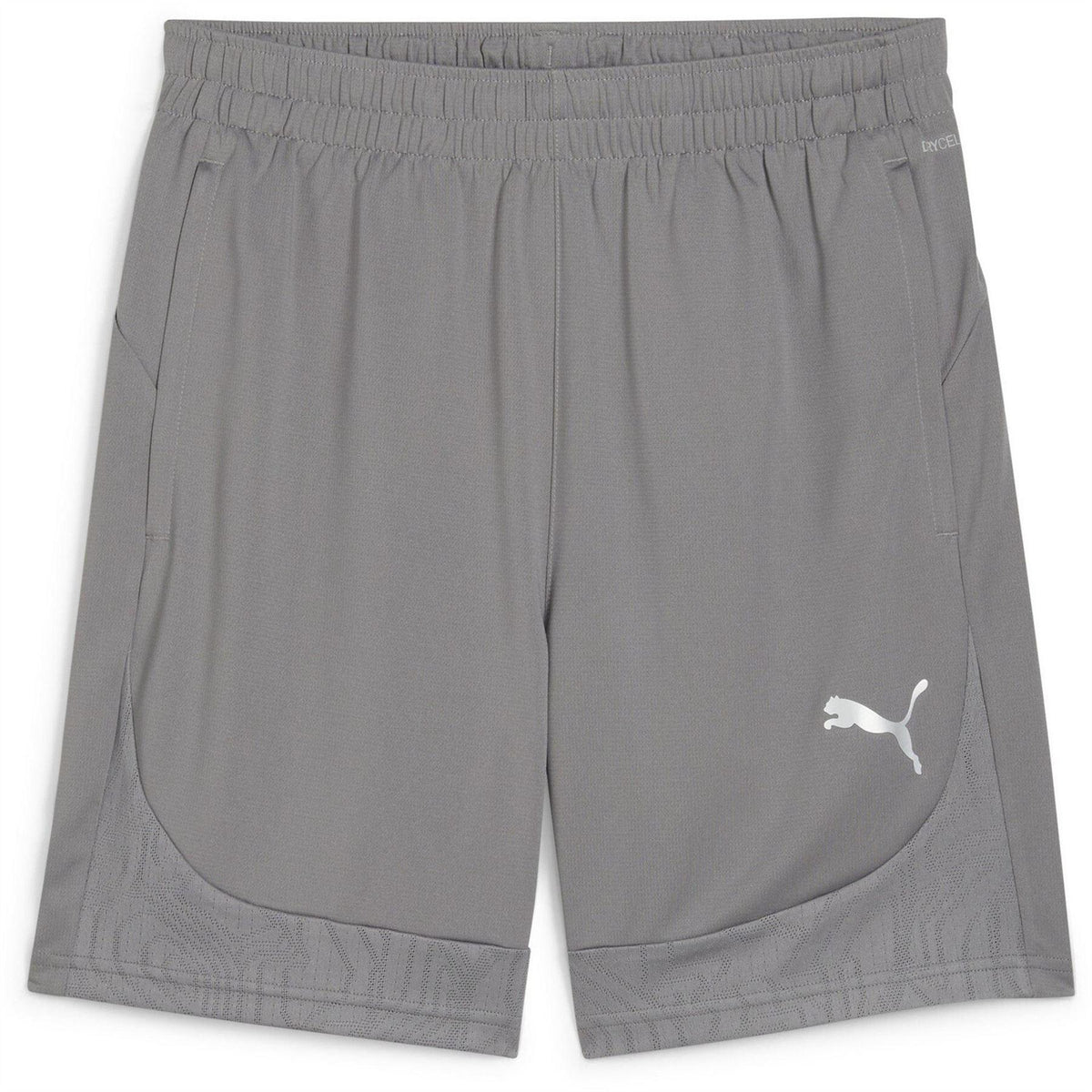 Castle Grey-Silver - Front - Puma Mens TeamFinal Football Shorts