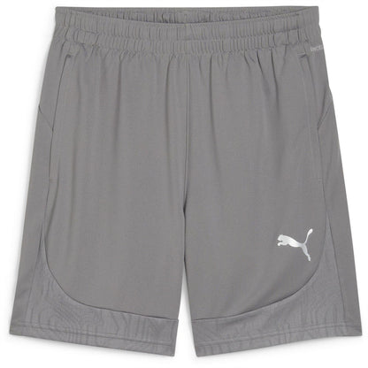 Castle Grey-Silver - Front - Puma Mens TeamFinal Football Shorts