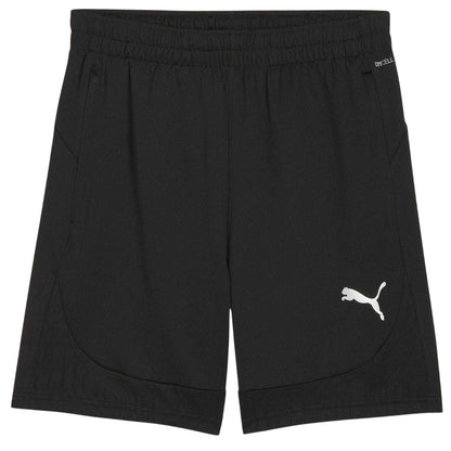 Puma Black - Front - Puma Mens TeamFinal Football Shorts