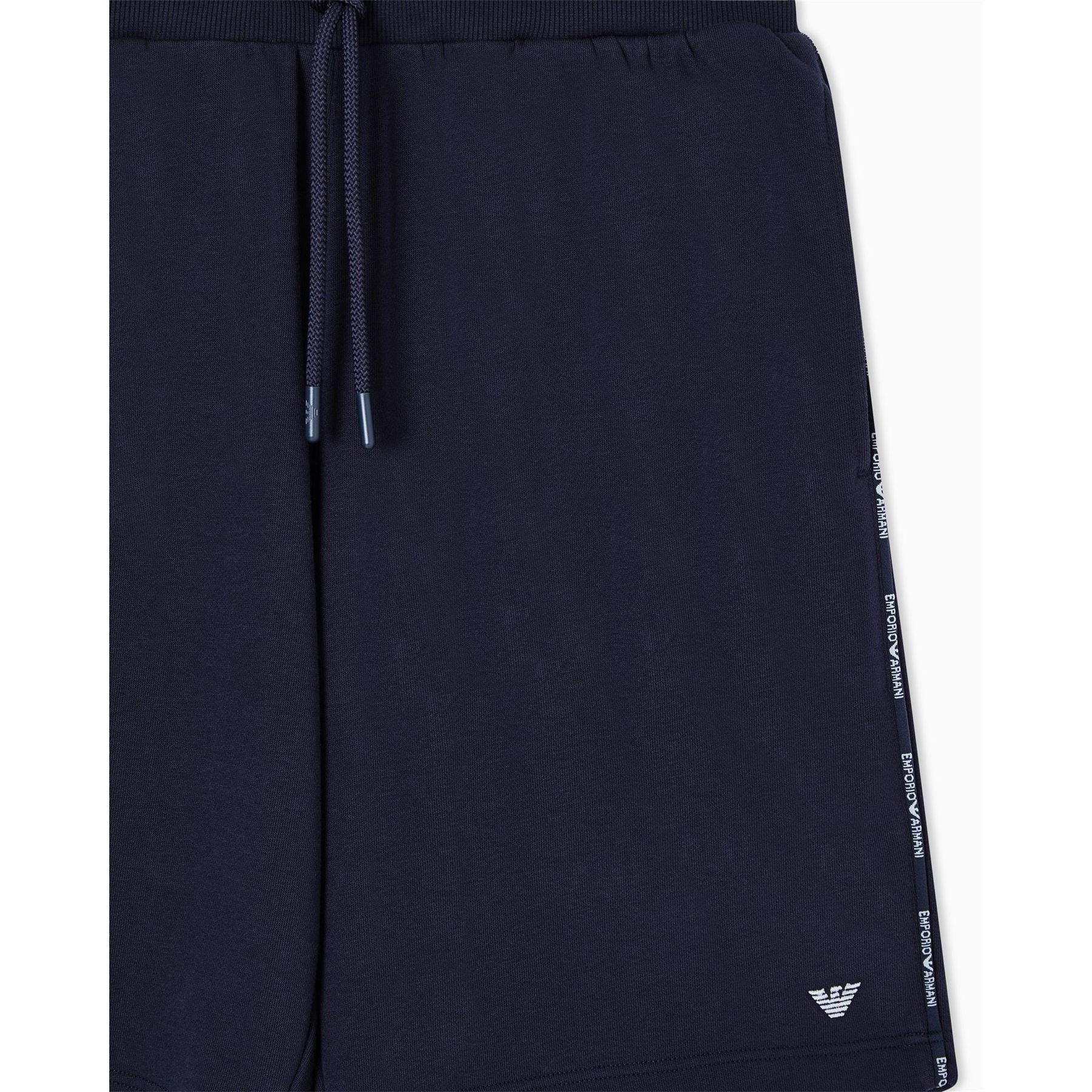 Navy - Lifestyle - Emporio Armani EA7 Mens Tapered Shorts