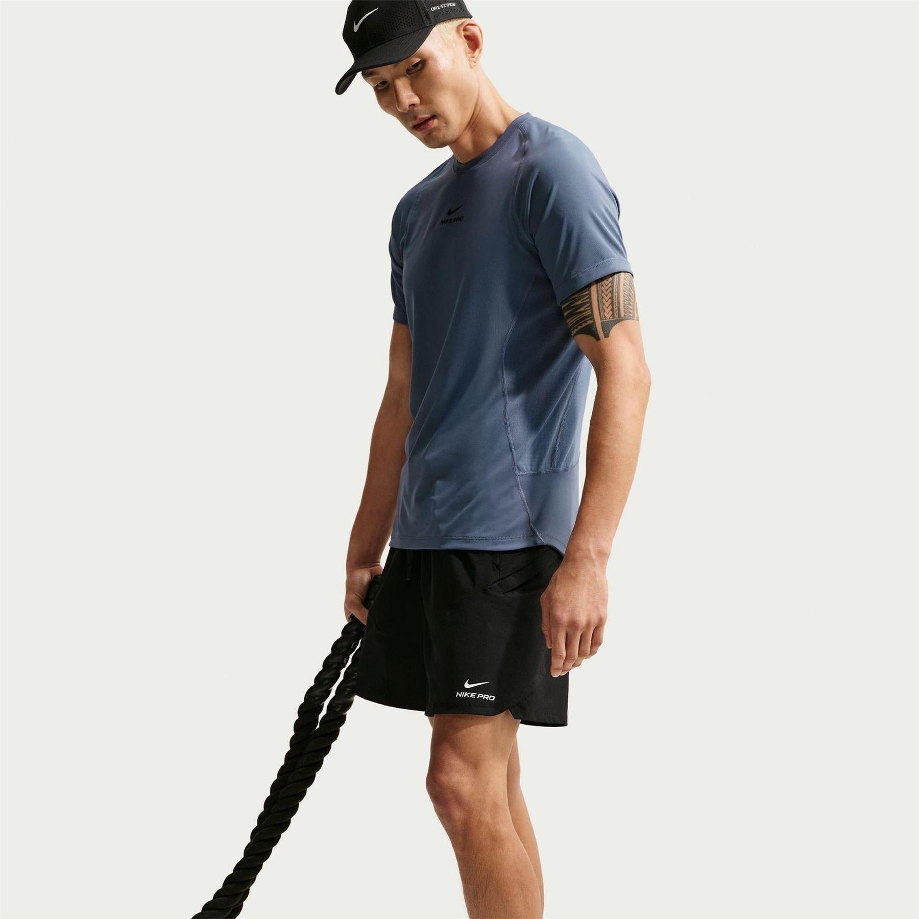 Black - Back - Nike Mens Performance Shorts