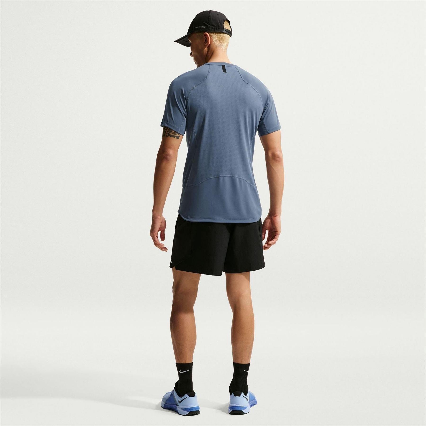 Black - Side - Nike Mens Performance Shorts