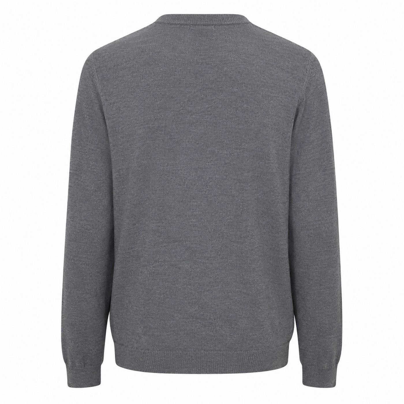 Medium Blue - Front - Boss Mens Crew Neck Regular Long-Sleeved Sweatshirt